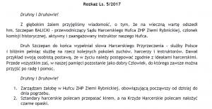 Odszedł na wieczną wartę