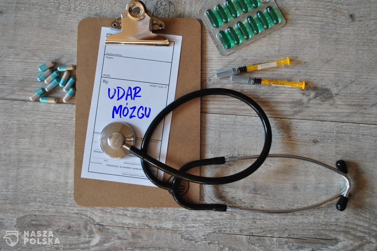 Co 6,5 minuty ktoś w Polsce doznaje udaru mózgu