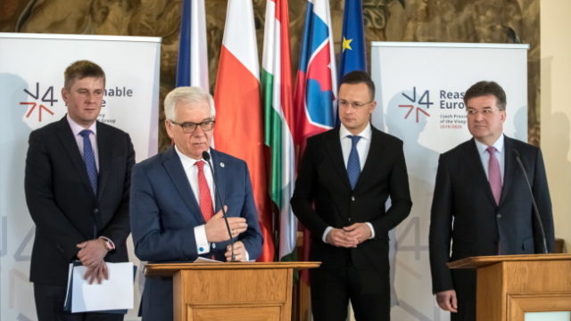 Szefowie MSZ państw V4 za integracją Bałkanów Zachodnich z UE