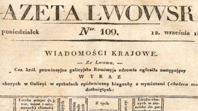 Cholera czy kapusta? Wycinki z czasów zarazy 1831 roku