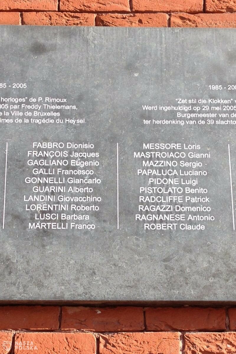 Mija 35 lat od tragedii na stadionie Heysel