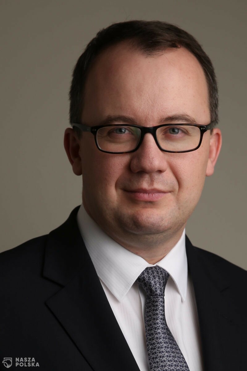 Minister Adam Bodnar na posiedzeniu KRS