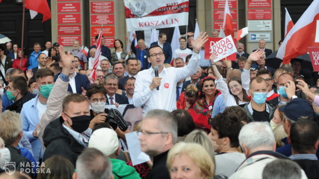 Morawiecki twierdzi, że Trzaskowski przejmuje postulaty Dudy