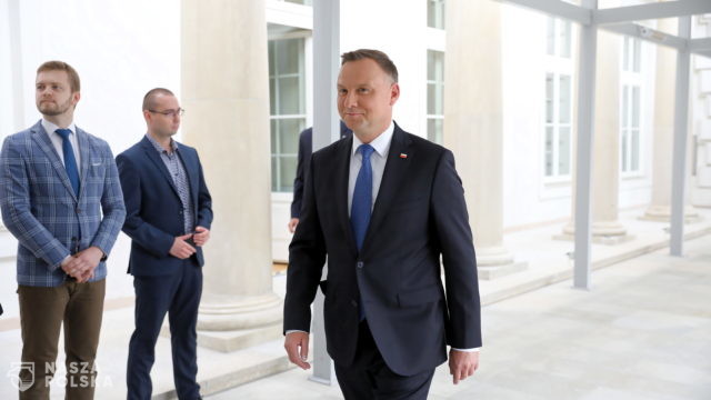 Prezydent spotkał się z NGO zaangażowanymi w walkę z pandemią