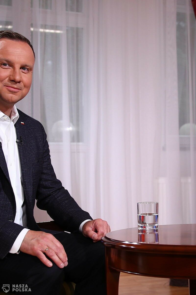 Prezydent Duda: jestem sceptycznie nastawiony wobec jakiegokolwiek przymusu ws. szczepień