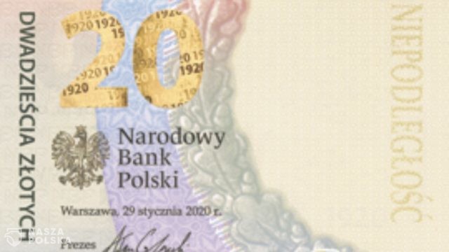 NBP wyemitował pierwszy pionowy banknot – upamiętnia Bitwę Warszawską 1920. Zobacz jak wygląda