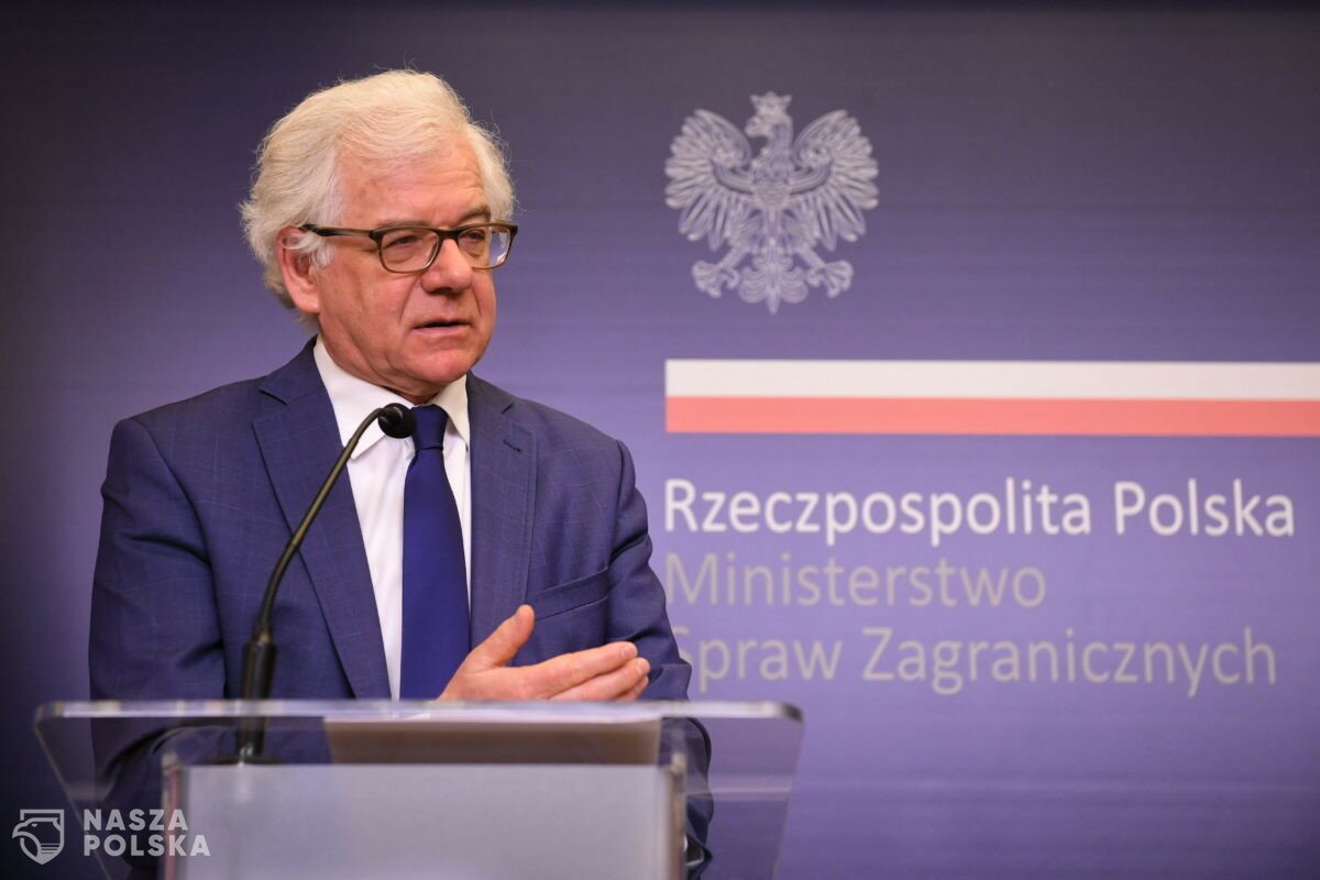 Czaputowicz chwali spotkania Tuska w Paryżu i Berlinie: Dobrze, że ta wizyta się odbywa