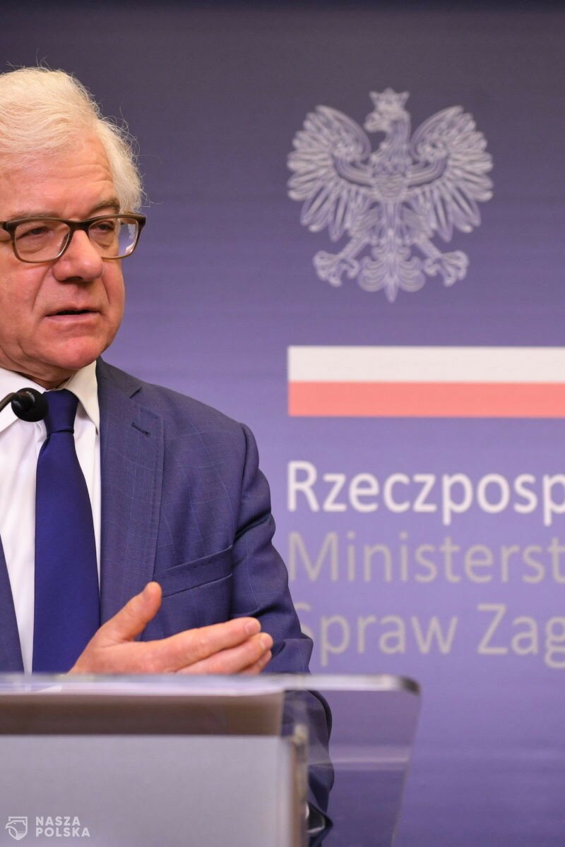 Czaputowicz chwali spotkania Tuska w Paryżu i Berlinie: Dobrze, że ta wizyta się odbywa