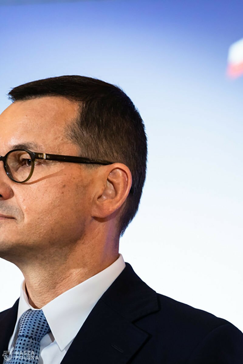 Premier Morawiecki: odrzucam język gróźb, pogróżek i wymuszeń