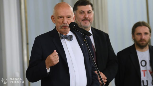 Korwin-Mikke po tekście „Wprost”: bylibyśmy idiotami, gdybyśmy tego nie zrobili