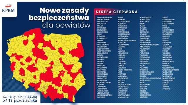 W Dzienniku Ustaw ukazało się rozporządzenie dot. nowych restrykcji związanych z epidemią koronawirusa