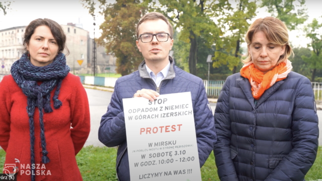 Protest przeciw wwożeniu odpadów z Niemiec do Polski. Będzie blokada drogi