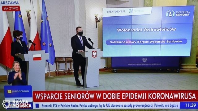 Prezydent zachęca ozdrowieńców do wolontariatu w domach pomocy społecznej