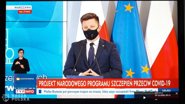 Michał Dworczyk będzie odpowiedzialny za szczepienia przeciwko COVID-19