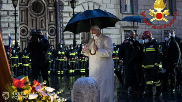 Papież: Z powodu lockdownu znalazłem się jak w klatce