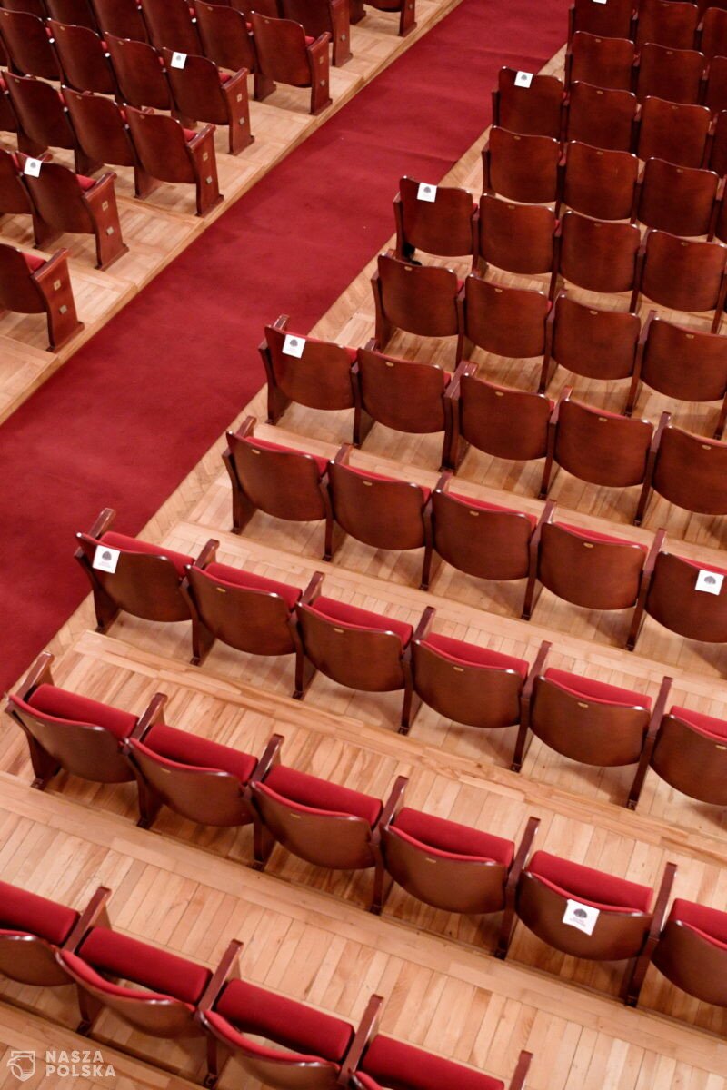 Frekwencja w polskich teatrach po zniesieniu większości obostrzeń wraca do normy powoli