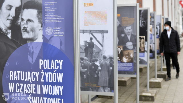 Wystawa plenerowa IPN o Polakach ratujących Żydów podczas wojny