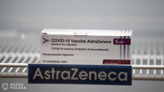 Czasowo wstrzymano podawanie pierwszej dawki szczepionki AstraZeneca