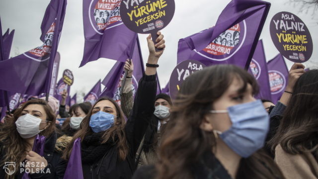 Turcja wycofała się z konwencji stambulskiej. Protest kobiet