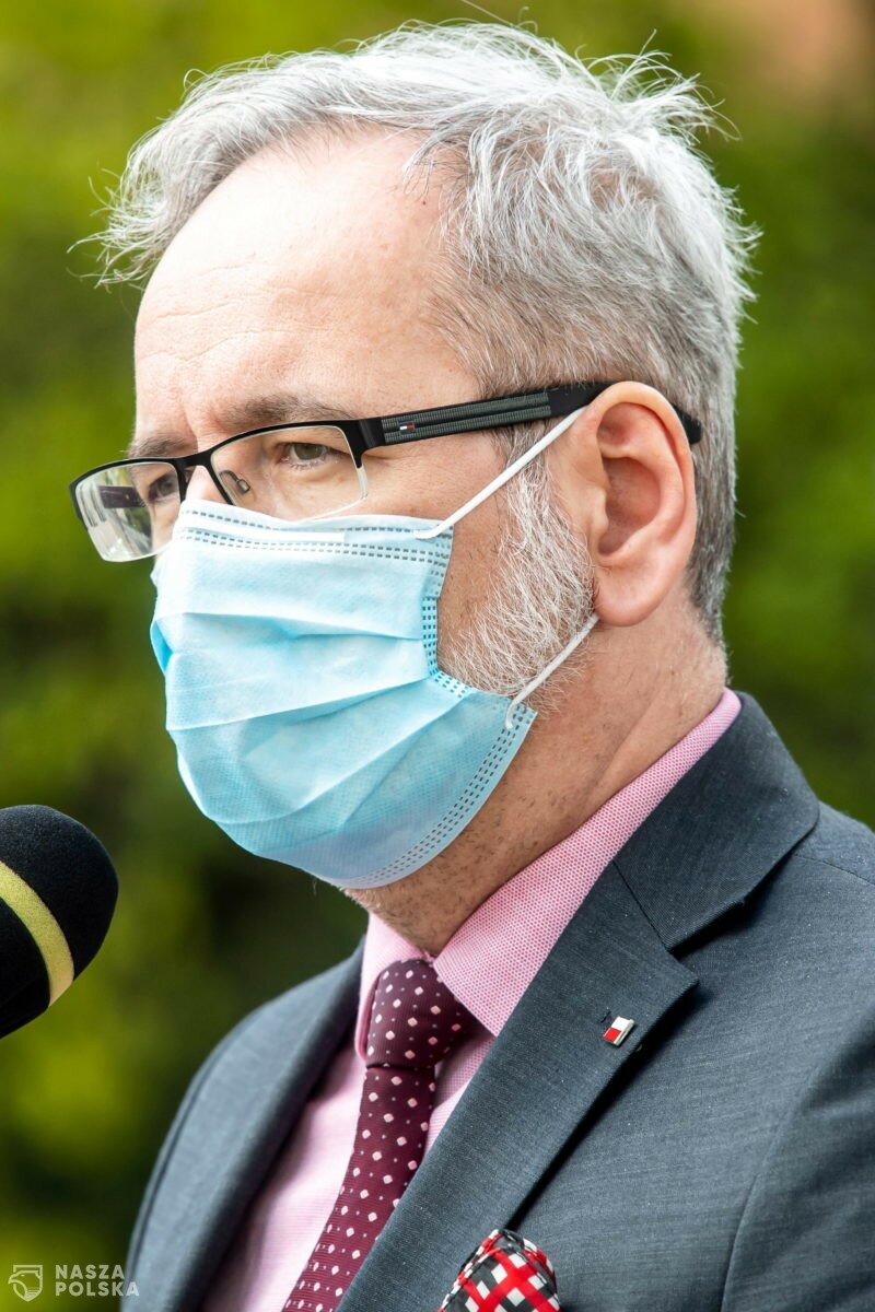 Niedzielski: Poniżej tysiąca zakażeń dziennie nie ma dyskusji o wprowadzaniu restrykcji