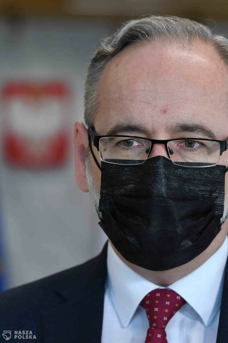 Niedzielski: ochrona jest mi potrzebna, bo ruch antyszczepionkowy stara się organizować różne prowokacje