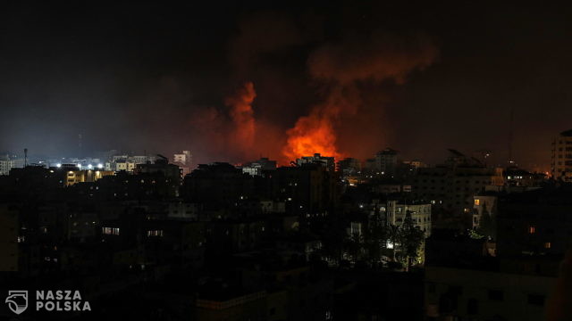 Intensywne ataki lotnictwa izraelskiego na Strefę Gazy