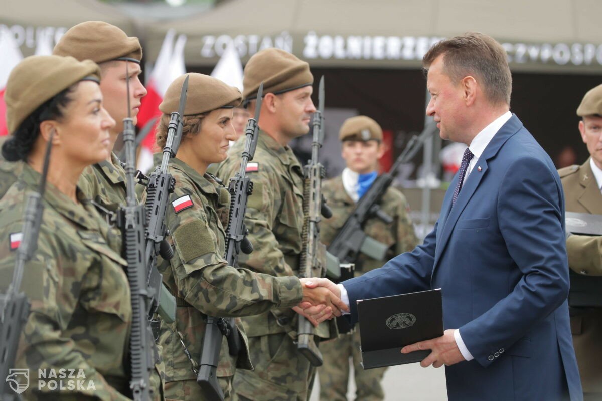 Błaszczak: jesteśmy świadomi zagrożeń, które płyną ze wschodu