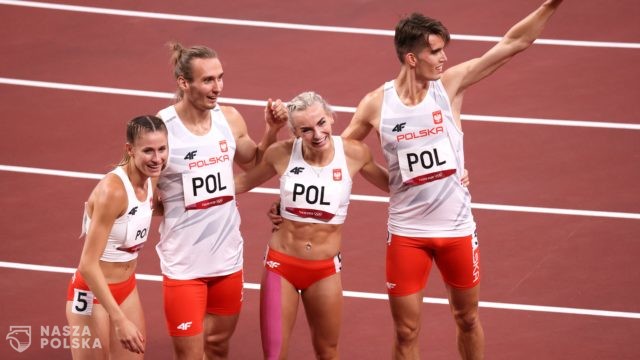 Tokio/ Lekkoatletyka. Polska sztafeta mieszana 4×400 m zdobyła złoty medal