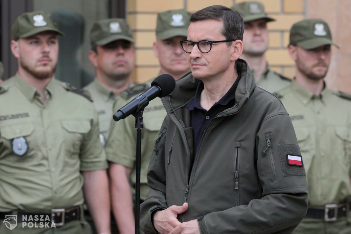 Premier: polskiej granicy będziemy bronili z całą determinacją Premier: polskiej granicy będziemy bronili z całą determinacją