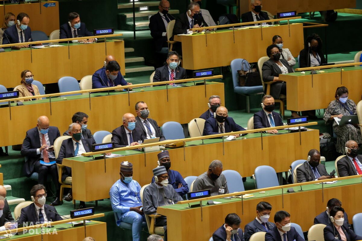 ONZ/ Zbigniew Rau spotkał się z szefem rosyjskiej dyplomacji Siergiejem Ławrowem ONZ/ Zbigniew Rau spotkał się z szefem rosyjskiej dyplomacji Siergiejem Ławrowem