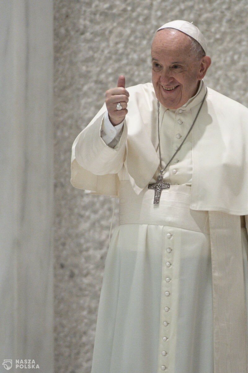 Papież podziękował Polakom za wspieranie Kościoła na Ukrainie