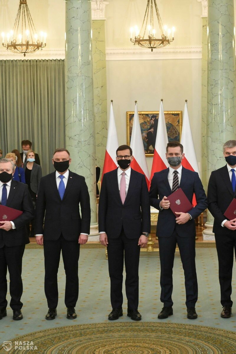 Prezydent dokonał zmian w składzie rządu