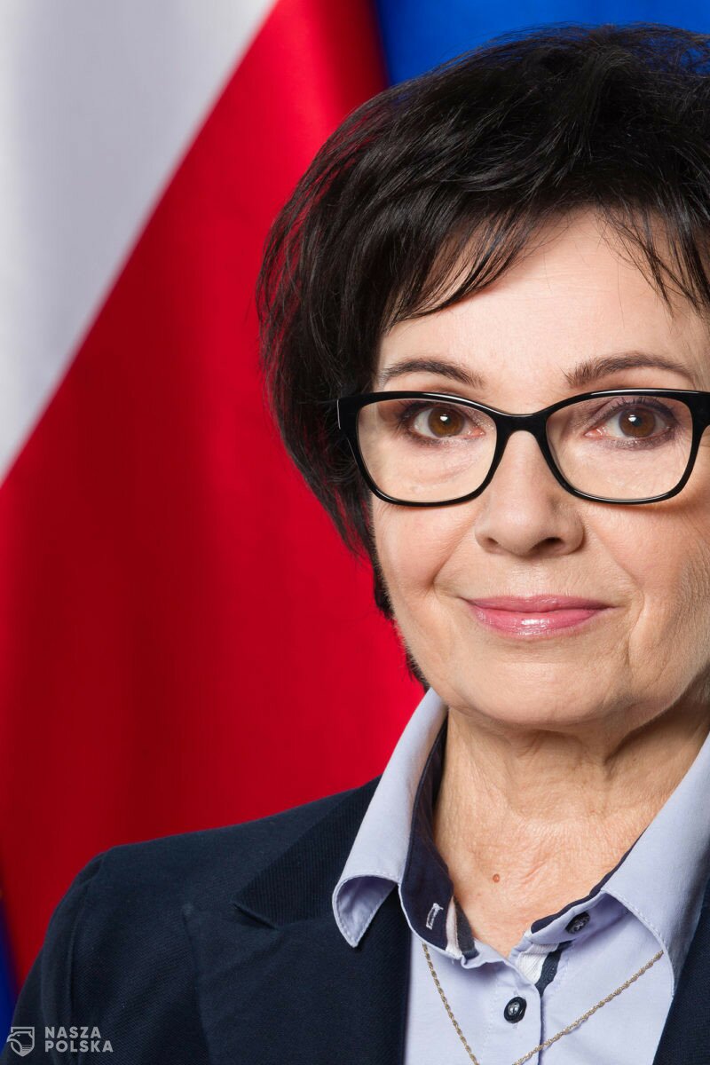 Elżbieta Witek opuściła salę podczas wystąpienia szefowej rosyjskiej Rady Federacji nt. demokracji