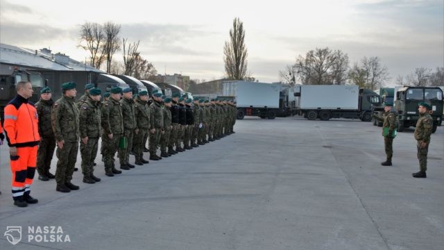 MON: kolejne kontenery mieszkalne dla żołnierzy pełniących służbę na granicy polsko-białoruskiej