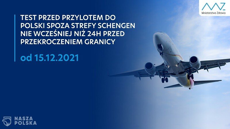 Podróżni spoza strefy Schengen muszą mieć test, paszport szczepionkowy już nie wystarczy