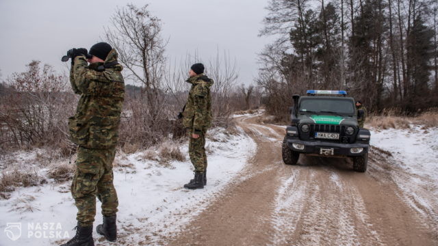 Straż Graniczna: służby białoruskie rzucały w stronę polskich patroli kamieniami i cegłami