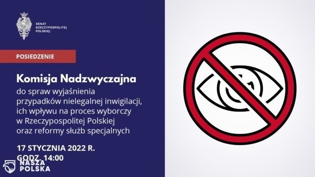 Pierwsze posiedzenie senackiej komisji nadzwyczajnej ds. nielegalnej inwigilacji