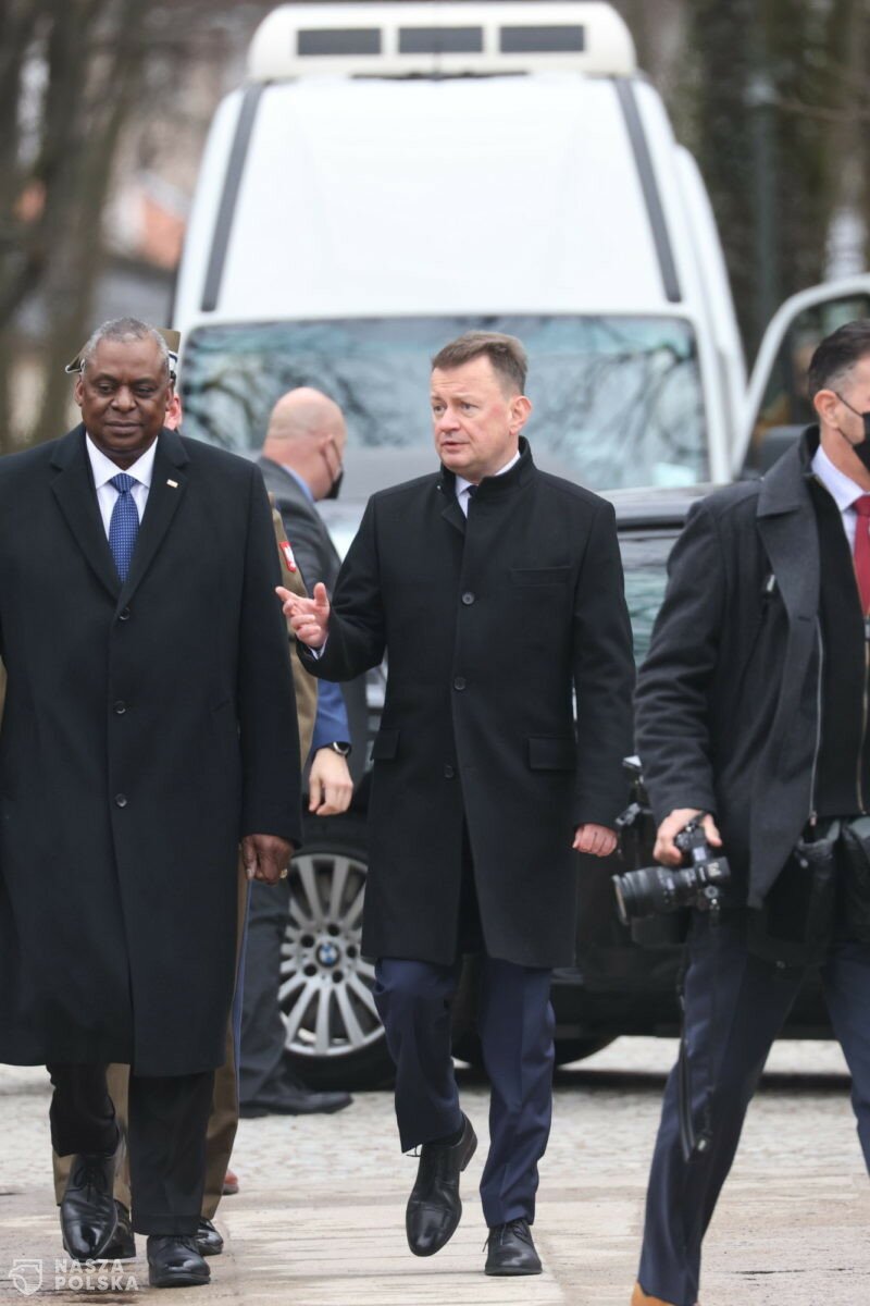 Błaszczak: doceniam obecność sił Stanów Zjednoczonych w Polsce