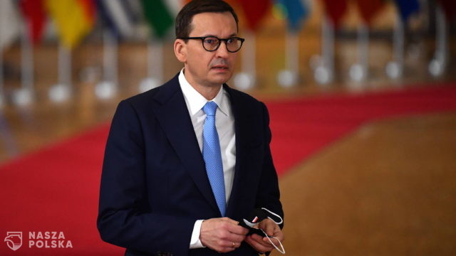 Morawiecki do liderów UE: odciąć Rosję od SWIFT, zamknąć przestrzeń powietrzną dla Rosji