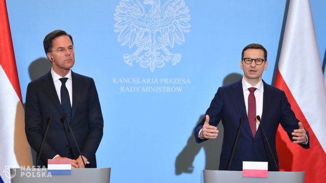 Morawiecki i Rutte o sankcjach wobec Rosji, pomocy Ukrainie i uchodźcach