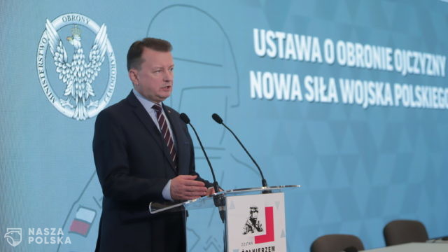 Błaszczak: naszym celem jest Wojsko Polskie liczące 300 tys. żołnierzy