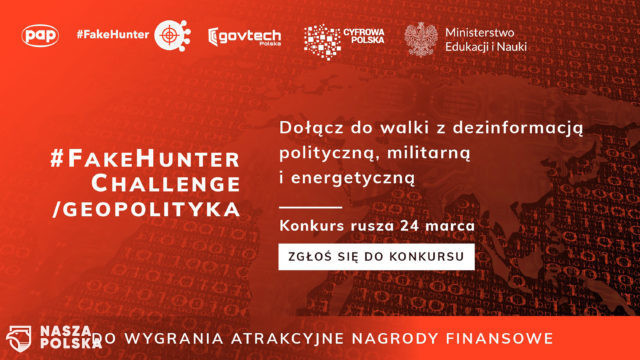 W czwartek inauguracja #FakeHunter Challenge