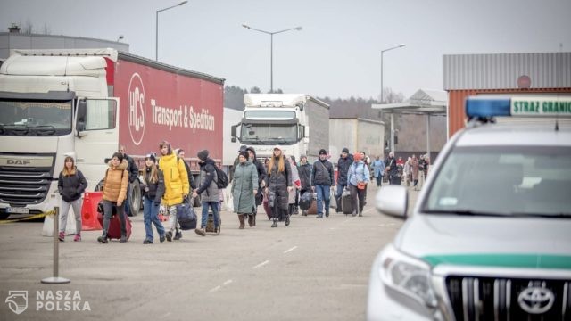 Straż Graniczna: od 24 lutego z Ukrainy do Polski przyjechało 1,95 miliona osób