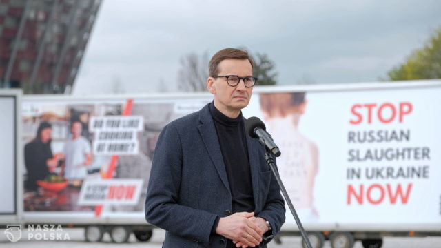 Morawiecki: rozpoczynamy akcję pod hasłem „Stop Russia now!”