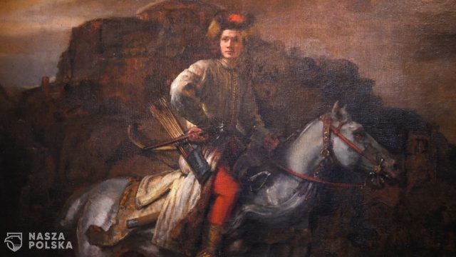 „Jeździec polski” Rembrandta przybył do Łazienek Królewskich