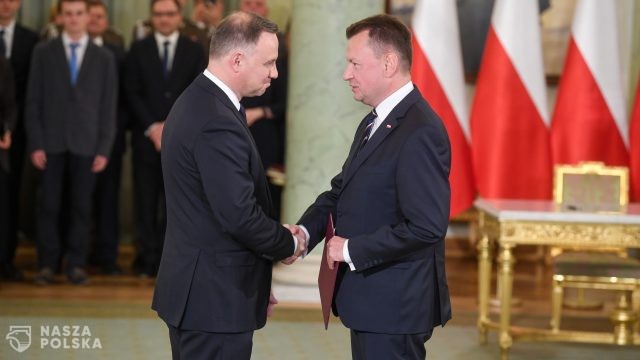 Błaszczak powołany na wicepremiera; Ścigaj, Tomaszewski i Hoffmann – ministrami-członkami Rady Ministrów