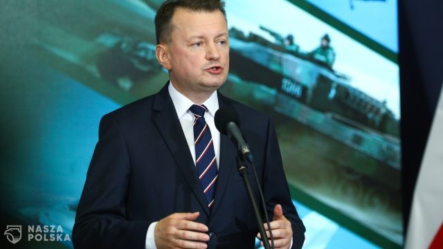 Błaszczak: przesmyk suwalski chroniony przez wojska własne i sojusznicze