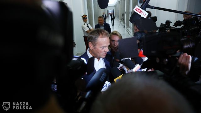 Tusk: to Kaczyński jest głównodowodzącym agresywnej armii politycznej w wojnie domowej