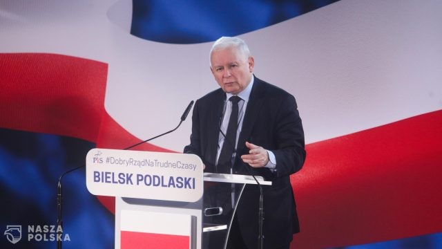 Kaczyński: w wymiarze sprawiedliwości trzeba właściwie zmienić wszystko, na przeszkodzie stoi UE