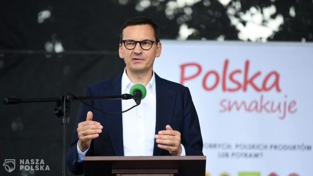 Premier: Tusk znaczy bieda; nie chcemy powrotu biedy